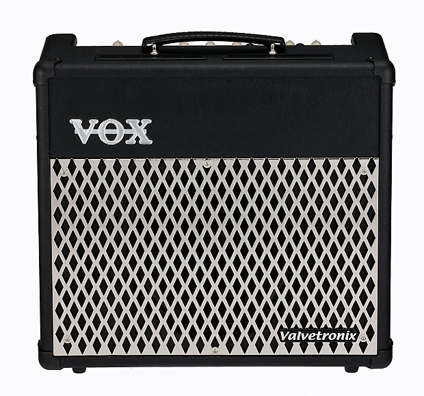 Vox VT30 Valvetronix 30 Watt 1x10 Guitar Combo Amp Black | Reverb UK