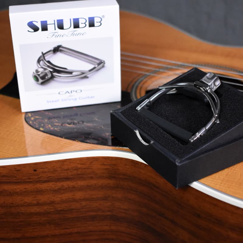 Shubb F3G FineTune Capo Royale for Wide Neck Steel String Guitars