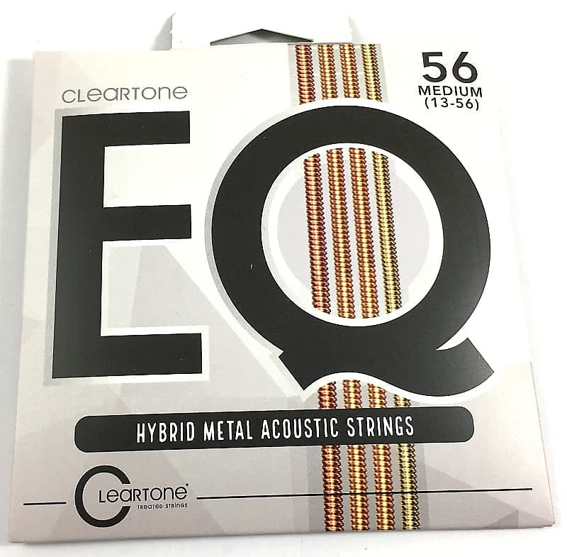 Cleartone Guitar Strings EQ Acoustic Hybrid Metal Blend Medium 13-56 image 1