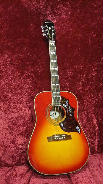 Late 90's Epiphone Hummingbird Heritage Cherry Sunburst