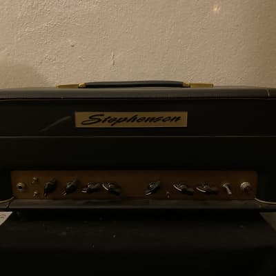 Stephenson 30 WATT Custom Deluxe Amplifier 2000’s Black/gold image 2