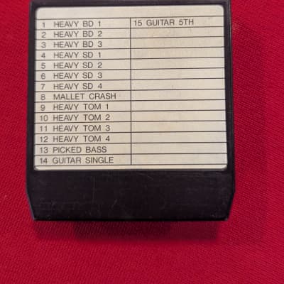 Yamaha WRC03 - Waveform ROM Cartridge 1980's - Black image 2