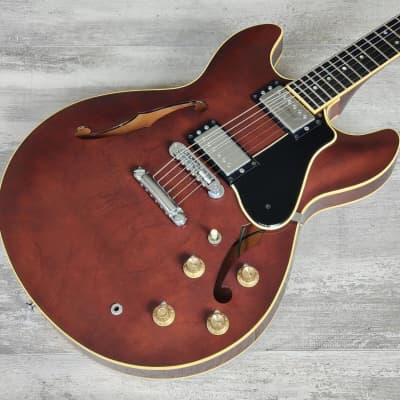 c. 1977 Greco SA-550W Walnut Gibson ES-335 / 330 Style Lawsuit Era 