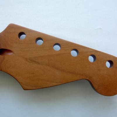 Roasted STRATOCASTER Guitar Neck/Maple Rosewood / 22-Med Jumbo Frets w/Warmoth Bone Nut / STRAT (fits Fender image 4