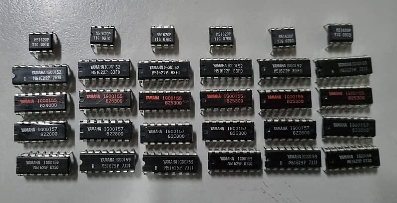 KIT 30 PIECES IC Yamaha IG00150 -52 -55 - 57 - 59