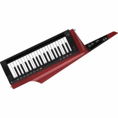 Korg RK-100S2-RD Clavier Keytar 100S2 rouge, en bois
