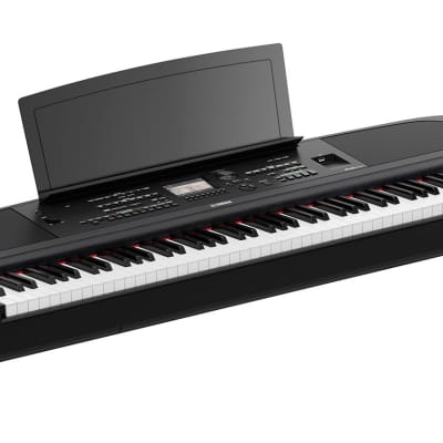 Yamaha DGX-670 Portable Grand Piano 88-Key Digital Piano, Black
