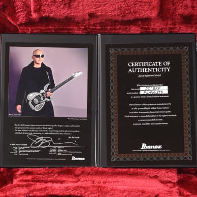 Ibanez JS1BKP Joe Satriani Signature Model Paisley Pattern (Serial #210001F2400394) image 10