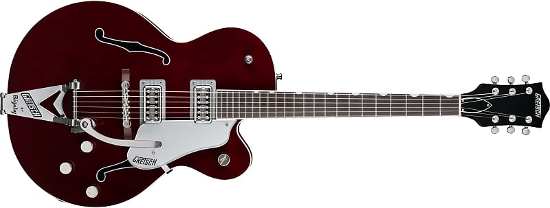 GRETSCH - G6119T-ET Players Edition Tennessee Rose Electrotone Hollow Body with String-Thru Bigsby  Rosewood Fingerboard  Dark Cherry Stain - 2401417859 image 1