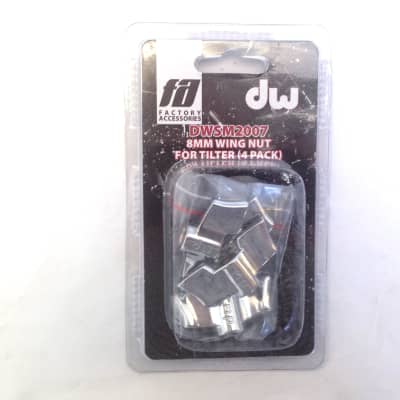 DW Accessories : 8mm Wing Nut For Cymbal Tilter 4pack image 1