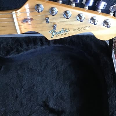 Fender Standard Stratocaster 1984 - vintage Blonde image 7