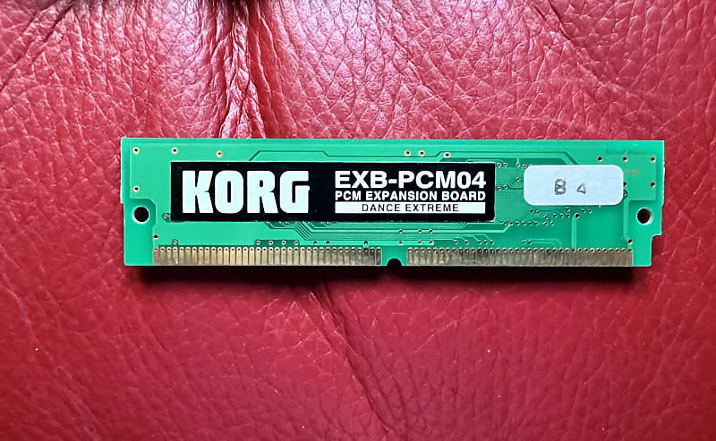 KORG 音源 拡張ボード DANCE EXTREME EXB-PCM04 Korg EXB PCM 04 2000 - grey | Reverb Slovakia