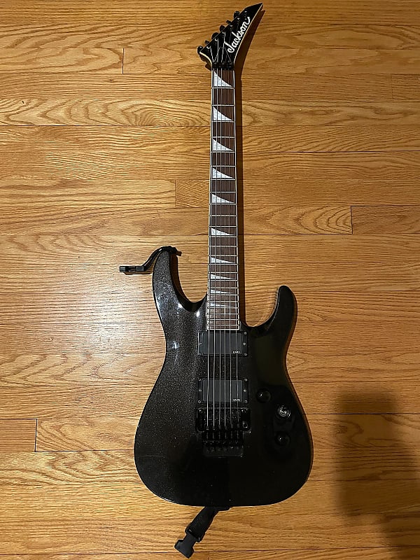 ⭐︎超希少⭐︎最初期Jackson Soloist HH custom EMG搭載 RARE Jackson Soloist SLH2 Japan Active EMG Sparkle Black
