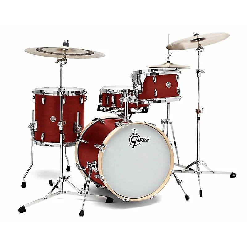 Gretsch GB-J483 Brooklyn Series 8x12 / 14x14 / 14x18" 3pc Shell Pack with Bass Drum Mount & Single Tom Holder image 1
