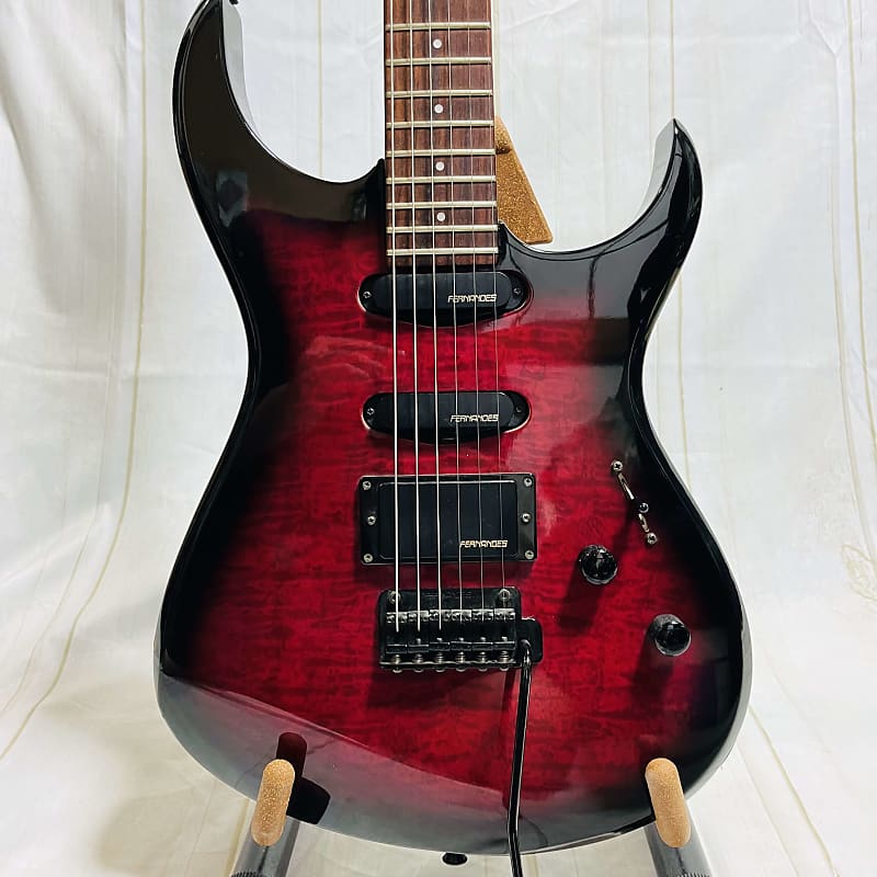 Fernandes FGZ-400 1990s Red Burst | Reverb Sweden Fernandes FGZ-400 1990s Red Burst | Reverb Sweden