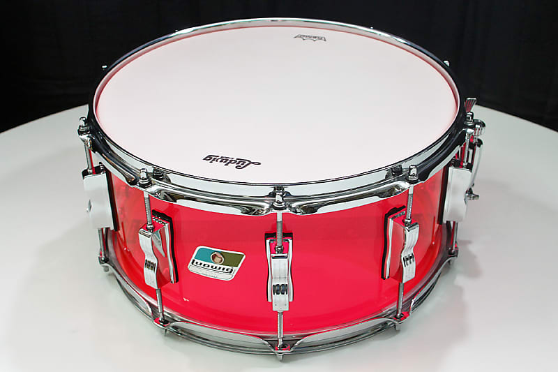 ludwig pink vistalite