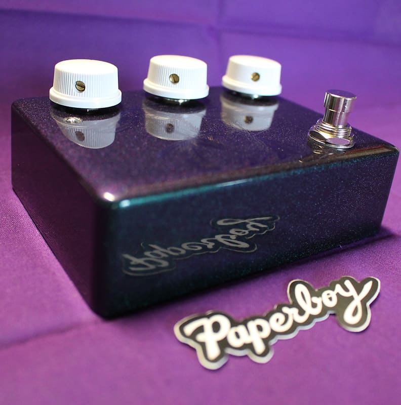 Paperboy Pedals Goat silver ギター Paperboy Pedals Goat
