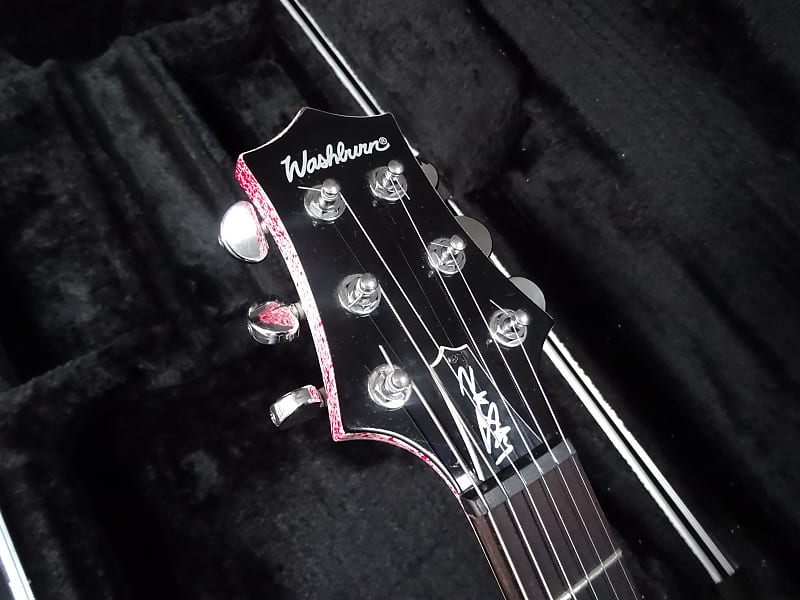 Washburn SI-60 Scott Ian Limited Run White/Blood Murder