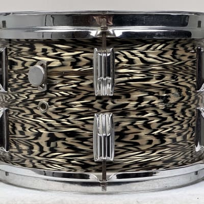 Rogers 20/12/16/5x14" 1960's Cleveland-Era Holiday Drum Set - Black Onyx image 10
