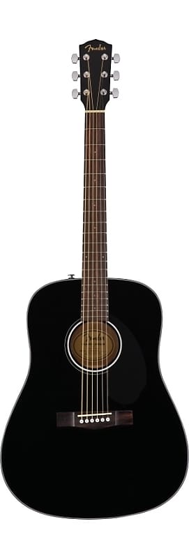 FENDER CD60S WN Black Chitarra Acustica | Reverb Canada