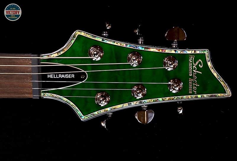 【限定色】Schecter Hellraiser c-1 green 緑 SCHECTER HELLRAISER C-1 FR Deep Sea Green | HiP-Sound秦野本店