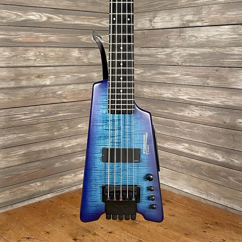 Steinberger Synapse XS-15FPA 5 string Bass Custom Blue AS-IS
