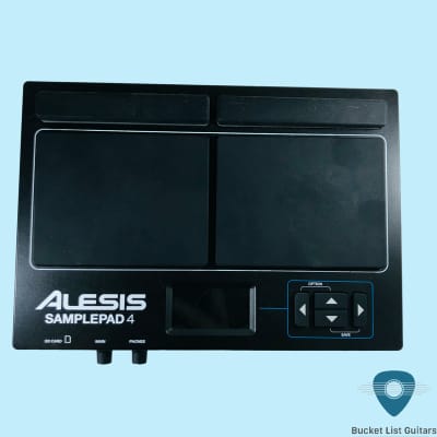 Alesis SamplePad 4 Compact 4-Pad Percussion and Sample-Triggering Instrument