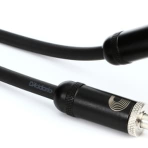 D'Addario PW-AMSGRA-15 American Stage Straight to Right Angle Instrument Cable - 15 foot image 5