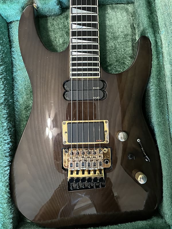 SOLD* Grover Jackson Soloist GJ-55S Made in Japan Black Floyd Rose