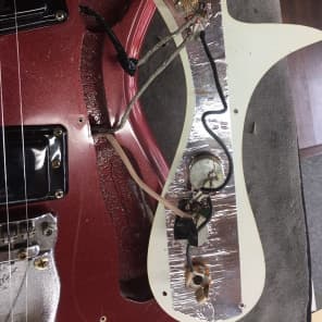 Mosrite of Canada Mark I  Prototype 1990 cranberry red image 14