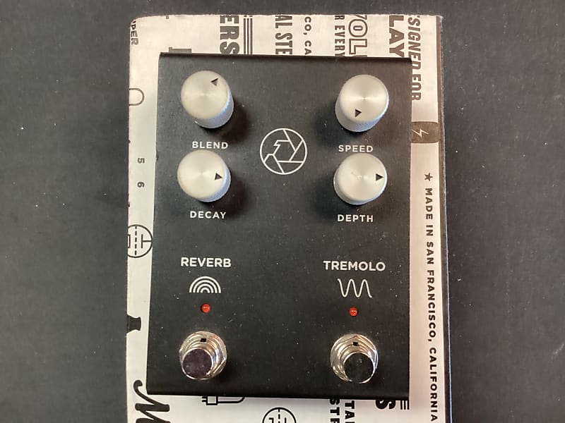 Milkman F-Stop Reverb and Tremolo Pedal