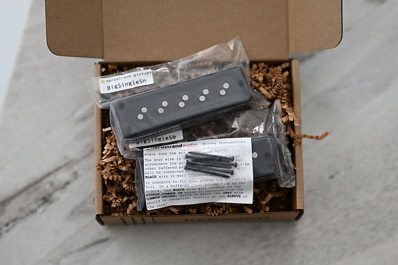 Nordstrand Big Single 5 string Bass Neck & Bridge Reverb Deutschland