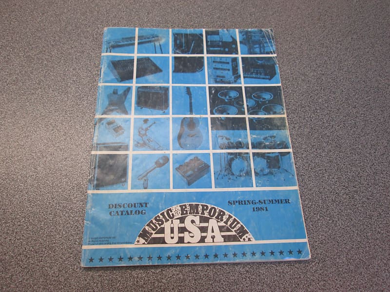 Music Emporium Catalog SpringSummer 1981 Original Reverb UK