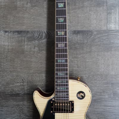 AIO SC77 Left-Handed Electric Guitar - Natural image 3
