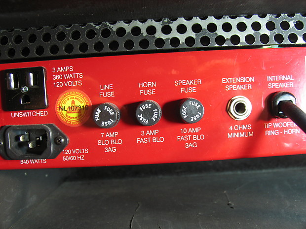 SWR Super Redhead Bass Combo Amplifier | Reverb