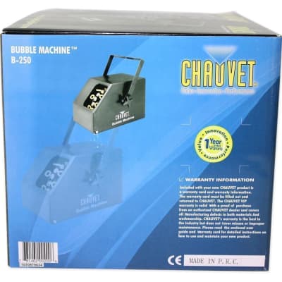 Chauvet DJ B-250 Portable Kids Party Bubble Effect Machine B250 image 5