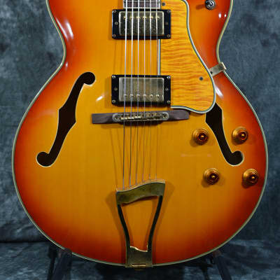 Landscape SA-101 Single Cut Prototype Hollow Body Archtop Electric 00s Made in Japan Sunburst w Case for sale