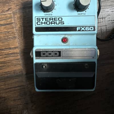 DOD Stereo Chorus FX60 1980s - Blue image 1