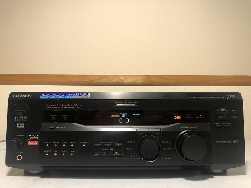 Sony STR-DE845 Receiver 5.1 Channel Surround Sound HiFi Stereo Vintage Phono imagen 1