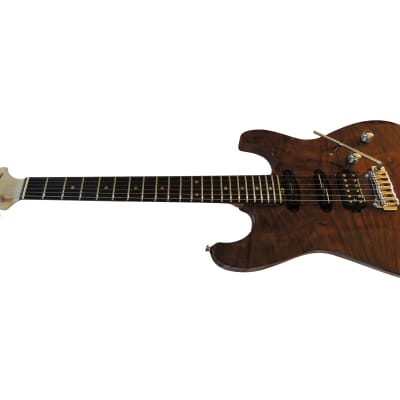 N Zaganin  Stratocaster Hand Made Exotic Brazilian Woods image 1