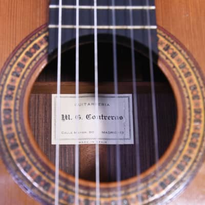 M. G. Contreras Calle Mayor 80 Classical Acoustic Guitar Made in Spain image 9
