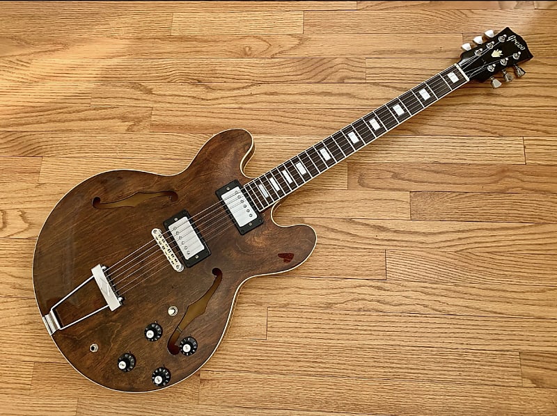 Greco Sa 550 Semi Hollowbody Walnut 1975 Japanese Es 335 Reverb