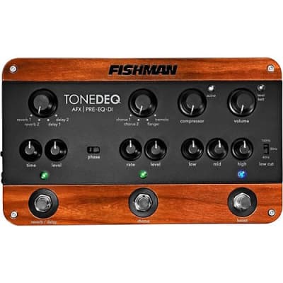 Fishman ToneDeq AFX Preamp EQ and DI with Dual Effects | Reverb