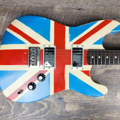 MyDream Partcaster Custom Built - Atomic Union Jack CBS image 2