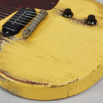 2021 Rock n' Roll Relics Thunders TV Yellow Finish Electric Guitar w/OHSC image 3