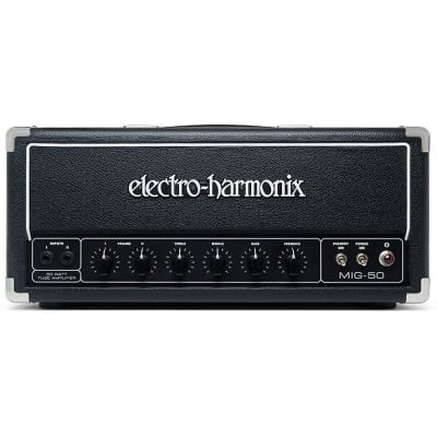 Electro-Harmonix EHX Mig 50 2-Ch 50W Tube Electric Guitar Amp Amplifier Head for sale