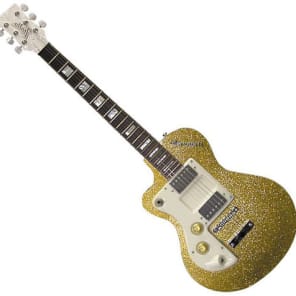 Italia Maranello Classic Left-Handed Guitar - Gold | Reverb