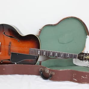 1938 Regal Prince Archtop Guitar Sunburst w/case - All original - Very rare! - image 19