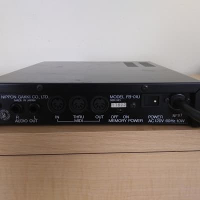 Korg MPK-130 MIDI Foot Pedal Keyboard + Yamaha FB-01 FM Sound Generator Synthesizer Module image 10