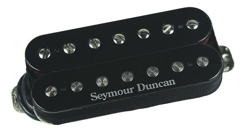 Seymour Duncan 11107-11-7Str SH-2n Jazz Model Alnico V Humbucker Neck Pickup, 7 String, Black image 1